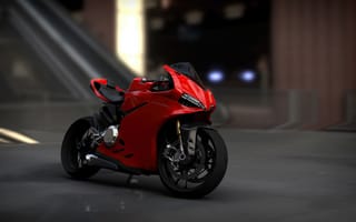 Картинка Ducati Panigale, Ducati, Panigale, мотоциклы, байк, мотоцикл, вид сбоку, сбоку, красный