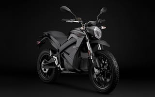 Картинка Зеро ДСР 2016,  электрический мотоцикл,  черный,  электробайк
