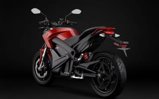 Картинка Зеро ДСР 2016,  электрический мотоцикл,  черный,  электробайк