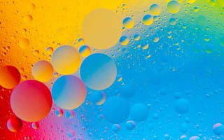 Картинка абстрактные, абстракция, круг, пузыри, пузырь, цветной, разноцветный, цвета