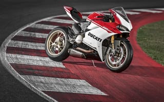 Картинка Ducati, мотоциклы, байк, мотоцикл, вид сбоку, сбоку, гонка