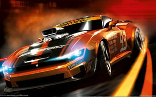 Картинка Ridge Racer 3D, Машина, Game, Гонки, Namco Bandai, Тачка