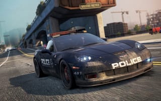 Картинка Need for speed, cop, Chevrolet Corvette Z06, police, Most Wanted, auto, 2012, game