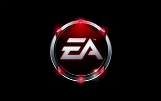 Картинка EA, .tm, круг, задний план, игровая компания, емблема