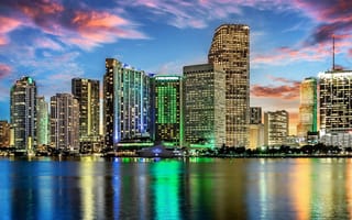 Картинка Miami, дома, Florida, США, Америка, Майами, Флорида