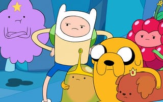 Картинка Adventure Time, Jake, Пупырка, Finn, Джейк, Время Приключений, Cartoon, Финн