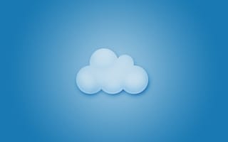Картинка минимализм, picture, 1920x1200, небо, рисунок, sky, minimalism, cloud, облако