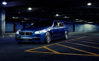 Картинка BMW, 535i, Edition, Front, Vossen, Wheels, Limited, F10, VLE-1