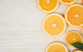 Картинка апельсины, дольки, цитрусы
