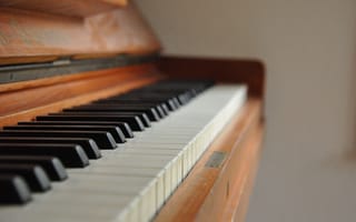 Картинка пианино, клавиши, музыка