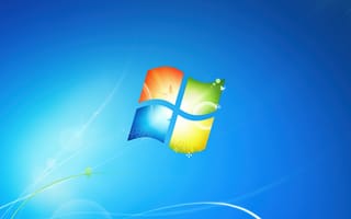 Картинка Windows 7, чиновник, синий, логотип windows