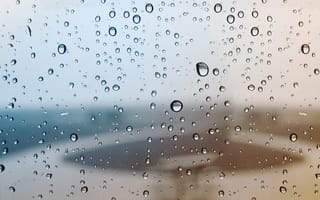 Картинка Макро, вода, окна, капля, стёкла, стекло, дожди, капли, окно, дождь