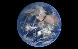 Картинка Синий мрамор, пространство, Земля, Планета, НАСА