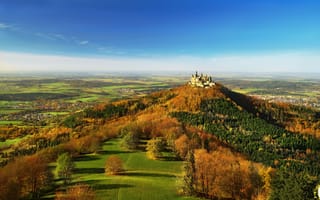 Картинка Burg Hohenzollern, Замок Гогенцоллерн, Баден-Вюртемберг