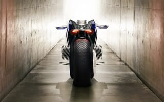 Картинка концептуальный дизайн, BMW Vision Next 100, футуристические мотоциклы, мотоциклы