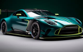 Картинка 2024, зеленая машина, гоночный автомобиль, машины, суперкар, Aston Martin Vantage GT3