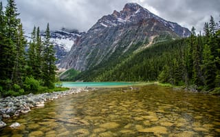 Картинка Джаспер национальный Парк, горы, Канада, озеро