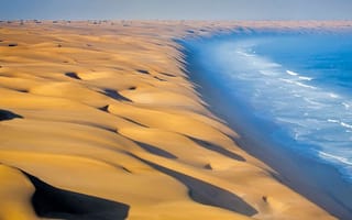 Картинка пустыня, Атлантический океан, Африка, Намиб