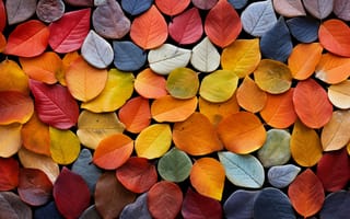 Картинка осень, листья, leaves, autumn, текстура, colorful