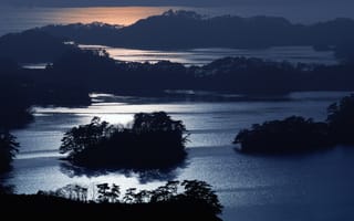 Картинка uramatsushima, ночь, japan, япония