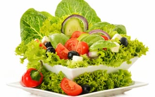 Картинка vegetables, greens, овощной салат, зелень, vegetable salad, овощи