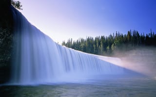 Картинка водопад, природа, вода