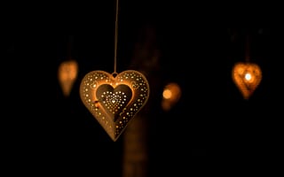Картинка любовь, love, сердце, фонарь, lantern, heart