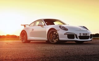 Картинка GT3, 911, 991, Porsche, порше, 2014, UK-spec