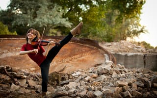 Картинка Lindsey Stirling, Скрипка, Violin, Линдси Стирлинг