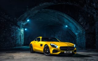 Картинка C190, 2015, амг, AMG, мерседес, UK-spec, GT S, Mercedes