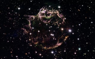 Картинка cassiopeia a, звезды, nebula, космос, stars, space, туманность