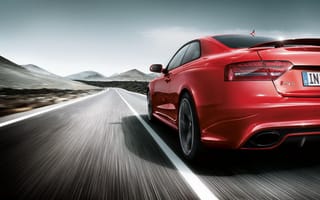 Картинка дорога, Audi, RS5, blur