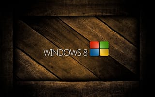Картинка PC, лого, Microsoft Windows, дерево, Windows 8