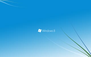 Картинка windows, синий, windows 8, microsoft