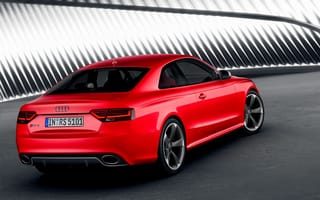 Картинка Audi, RS5, Купэ, Машина, Красный, Диски