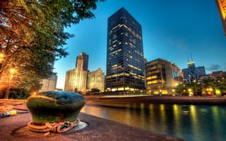 Картинка illinois, америка, чикаго, Chicago, здания, небоскребы, сша, USA