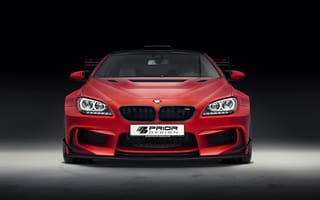 Картинка f13, BMW, coupe, red, prior design, m6, tuning