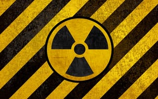 Картинка Знак, Радиация, Радиационный знак, Radiation, Danger, Опасность