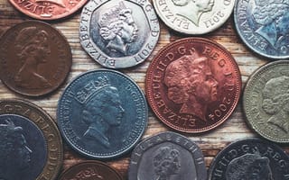 Картинка Queen, pound, money, coin