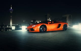 Картинка Lamborghini, Roadster, supercar, Aventador, lp700-4