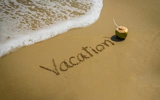 Картинка vacation, wave, песок, seascape, beach, пляж, море, sea