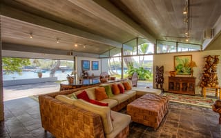 Картинка hawaii, boat, home, pacific ocean, luxury, living room