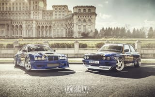 Картинка Bimmers Drift, E36, BMW, race car, E30
