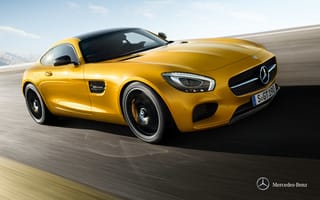 Картинка 2014, AMG, C190, мерседес, суперкар, GT, Mercedes-Benz