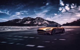 Картинка Aston Martin, Light, DB11, Supercar, Concept, Front