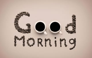 Картинка idea, creative, cups, доброе утро, кофе, nice, coffee, good morning, cute, чашки