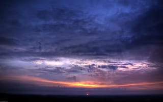 Картинка Облака на закате
