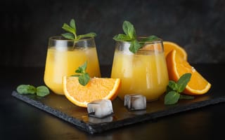 Картинка фрукт, апельсин, коктейль, сок, темный, апельсиновый сок