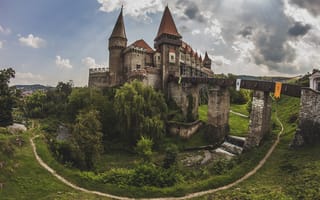 Картинка Корвин Замок, Замок Бран, замок, средневековая архитектура, достопримечательность