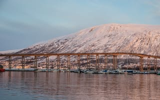 Картинка Природа, Форд (Ford), Норвегия, Тромсе, Мост